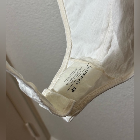 Intimately Free People Tie-Shoulder Bodysuit Size Medium | bodycon | bohemian | - Picture 7 of 8